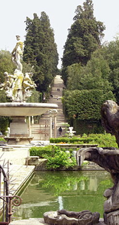 Firenze - Giardino di Boboli - Palazzo Pitti